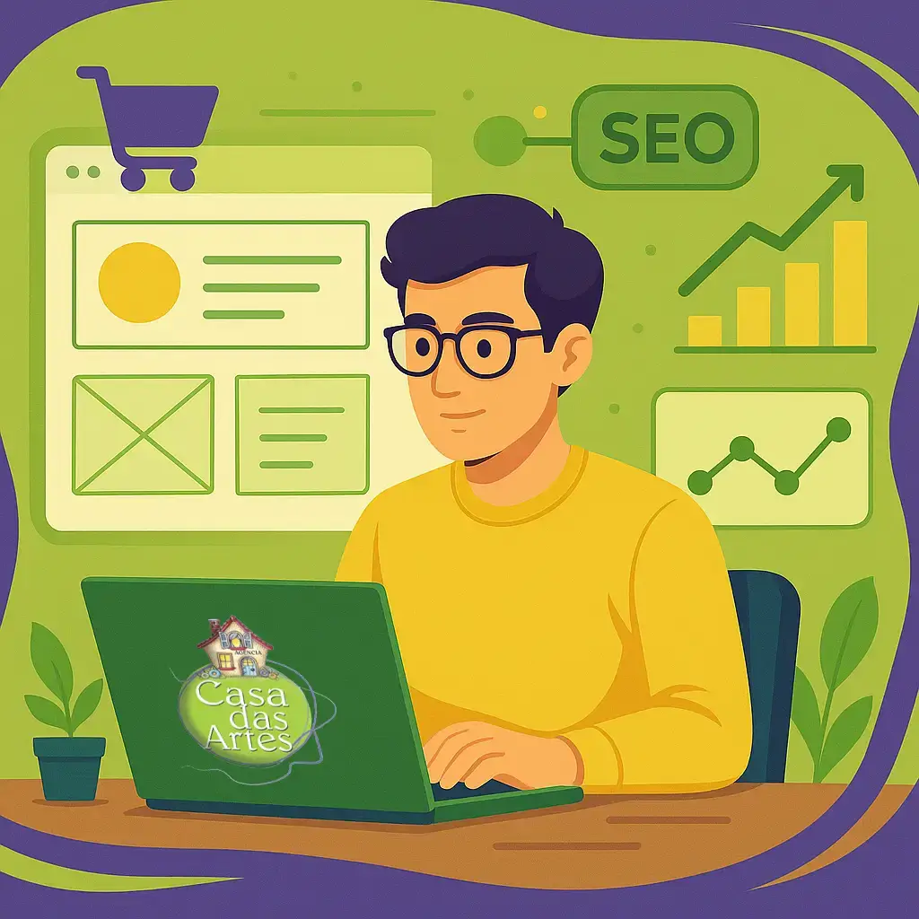 Homem usando um computador